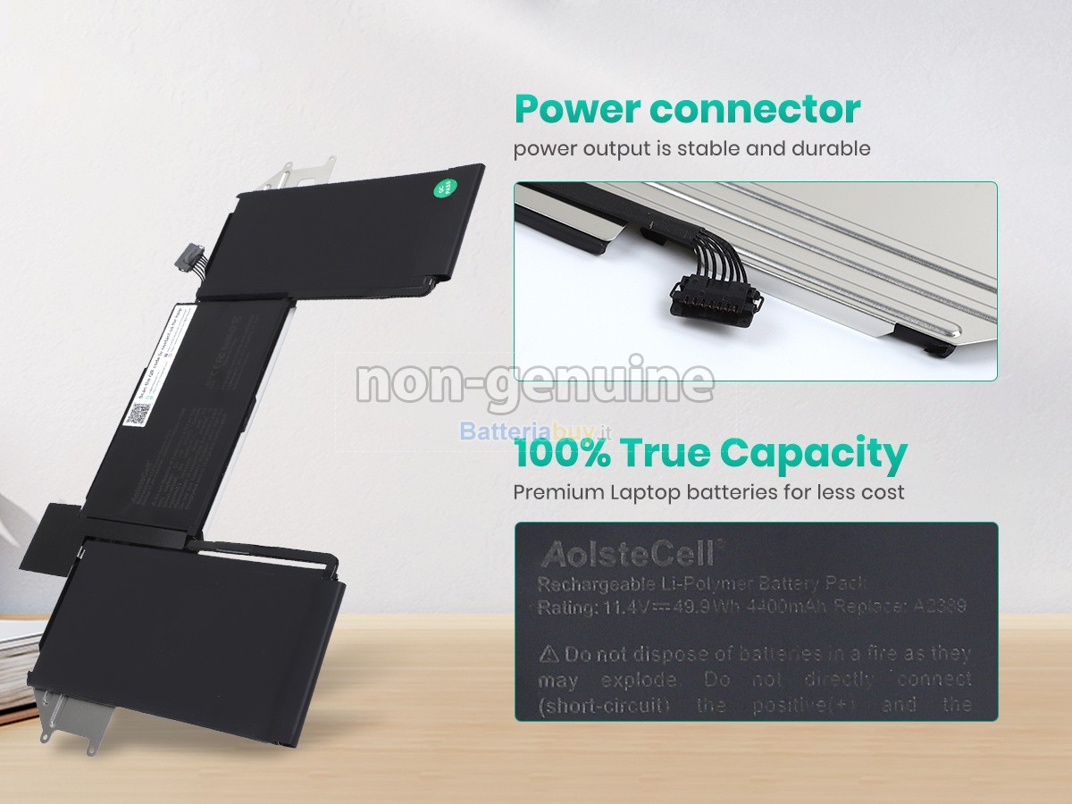 Batteria per Apple MacBook Air 2020 M1 A2337 EMC 3598