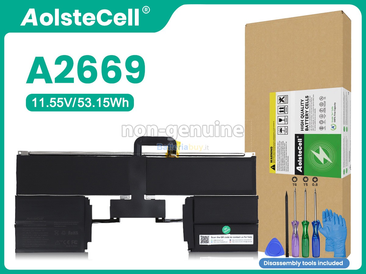 Batteria per Apple A2681 EMC 4074