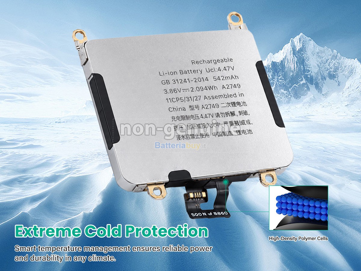 Batteria per Apple A2749