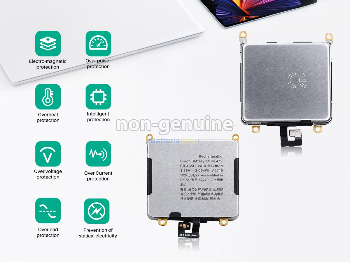 Batteria per Apple A2749