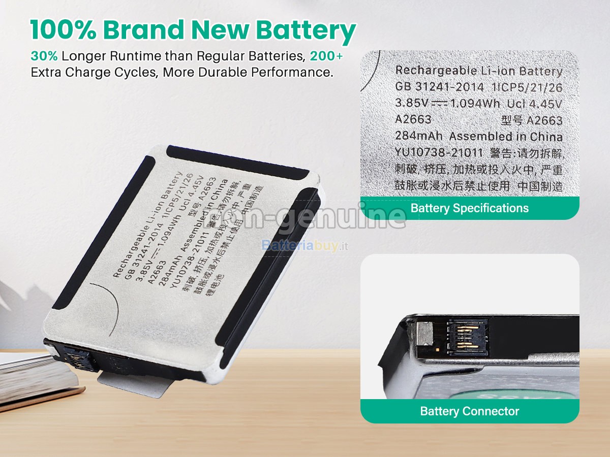 Batteria per Apple A2857