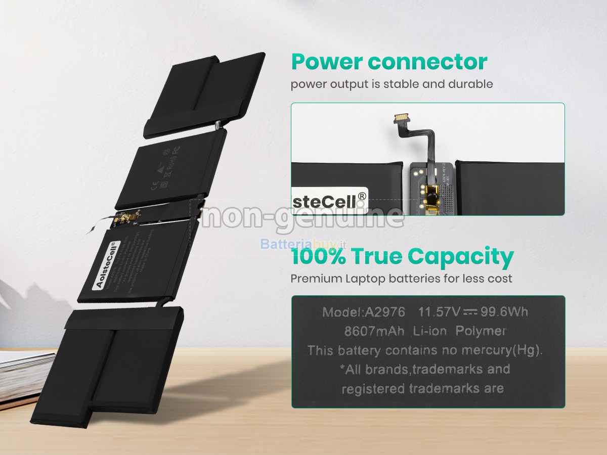 Batteria per Apple A2991 EMC 8408