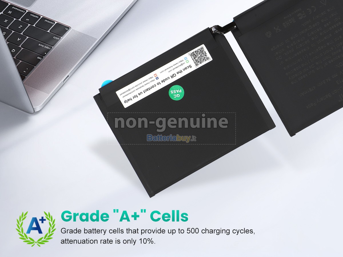 Batteria per Apple MacBook Pro Core I5 2.0 13 inch A1708(Late 2016)