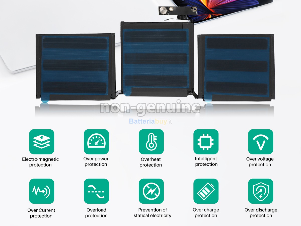 Batteria per Apple MacBook Pro Core I5 2.0 13 inch A1708(Late 2016)