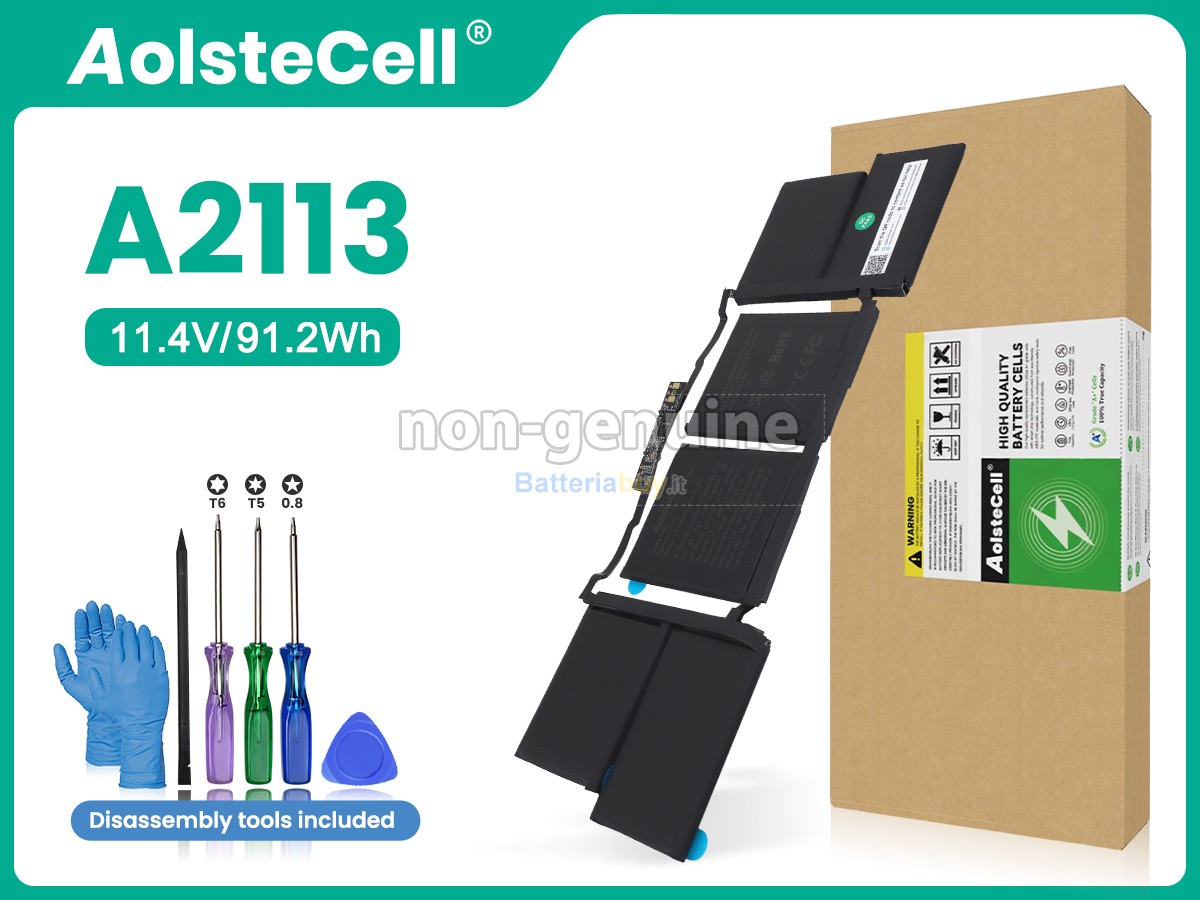 Batteria per Apple MacBook Pro 16-inch Core I9 2.3GHZ 2019 A2141 EMC 3347