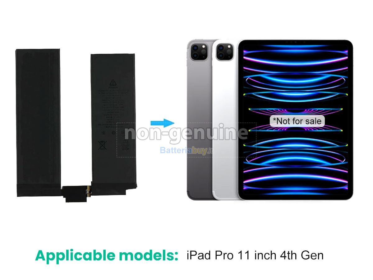 Batteria per Apple A2762 EMC 8168