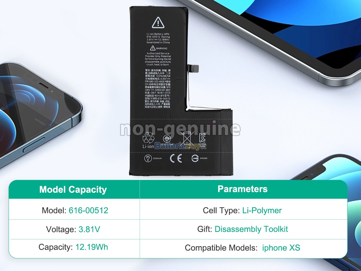 Batteria per Apple 616-00514