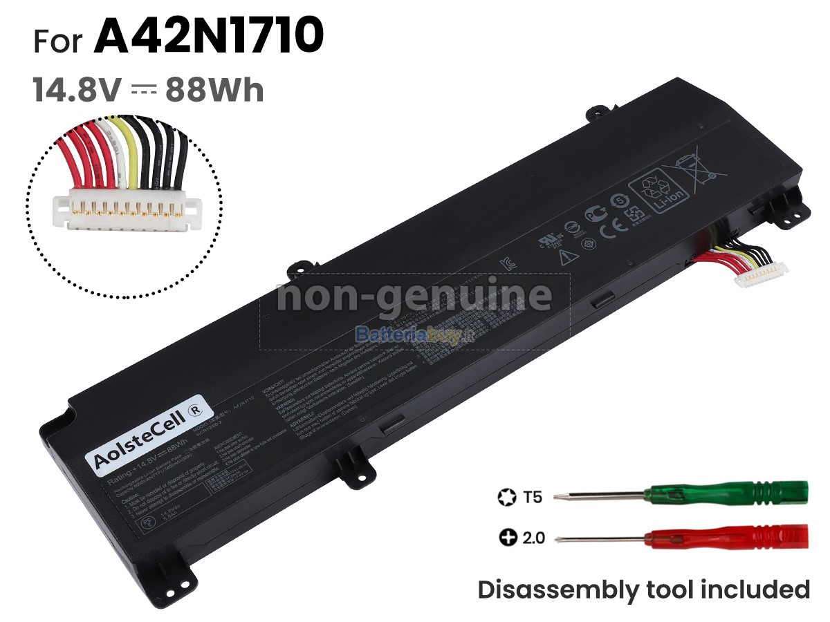 Batteria per Asus Rog STRIX GL702VI-BA040T