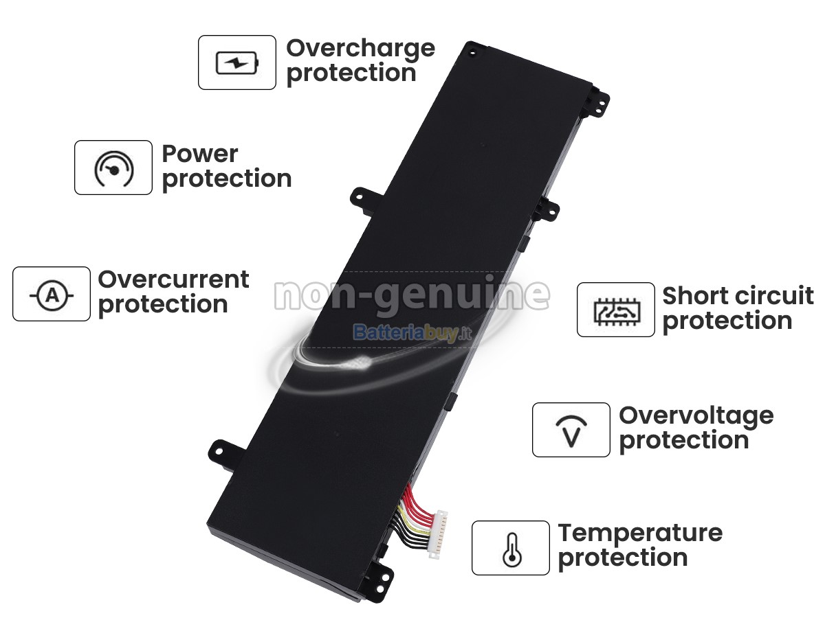 Batteria per Asus Rog STRIX GL702VI-BA040T