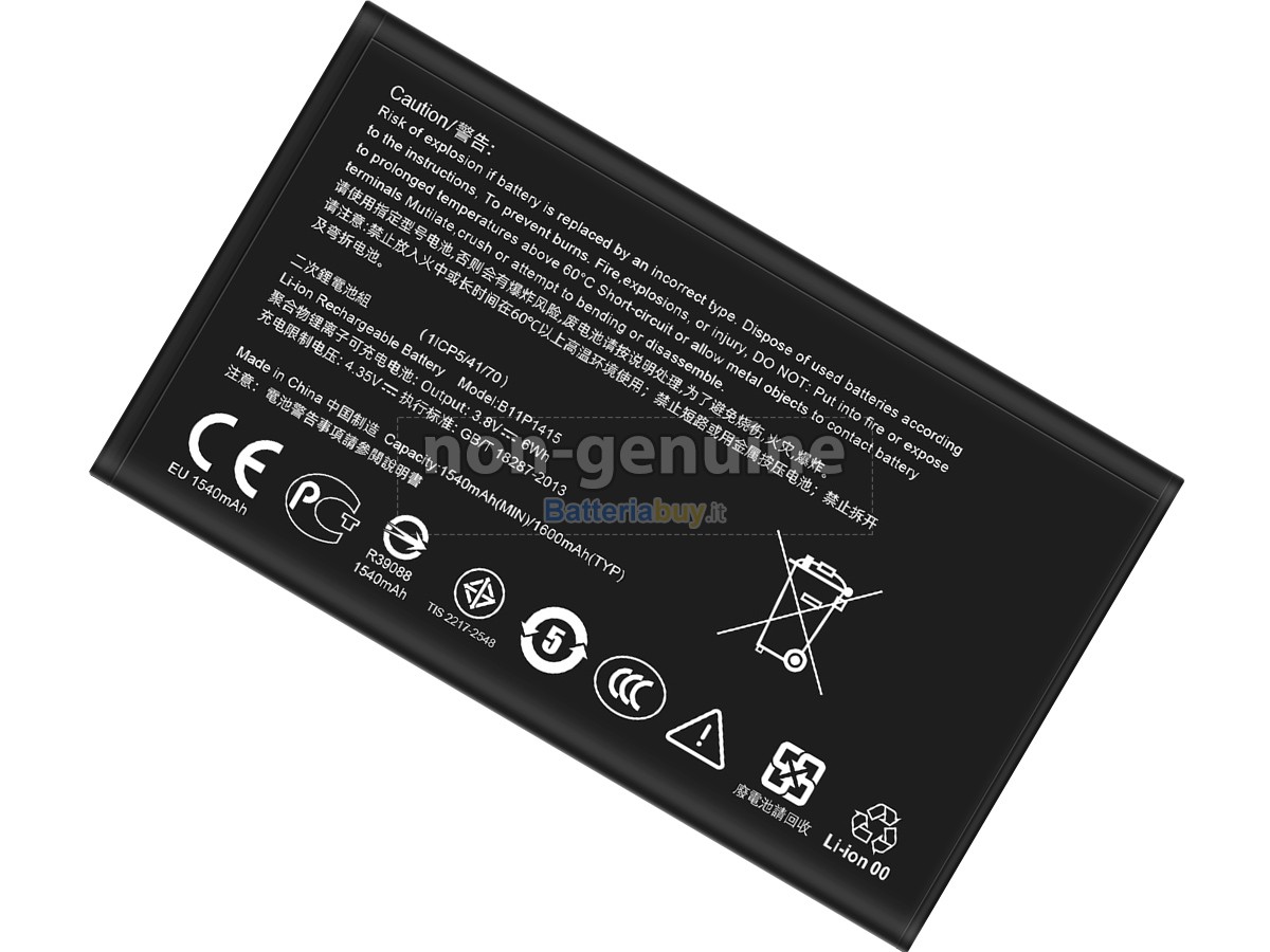 Batteria per Asus ZENFONE GO 4.5