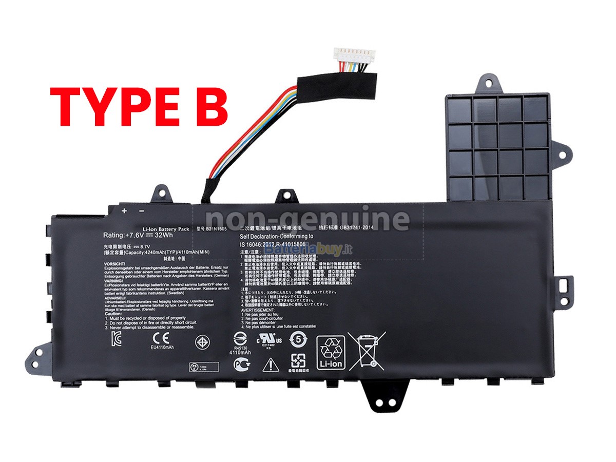 Batteria per Asus VivoBook F402SA