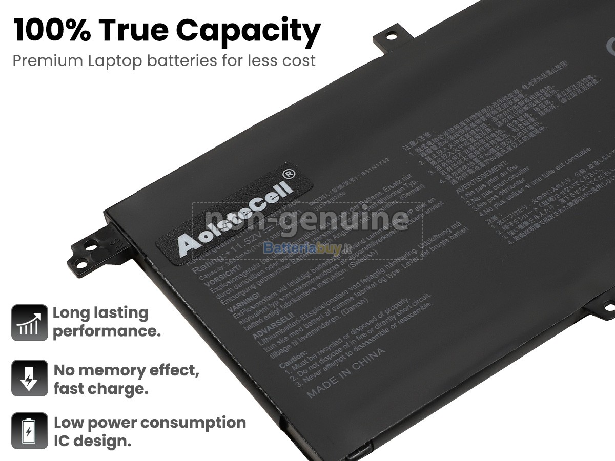 Batteria per Asus A571GT