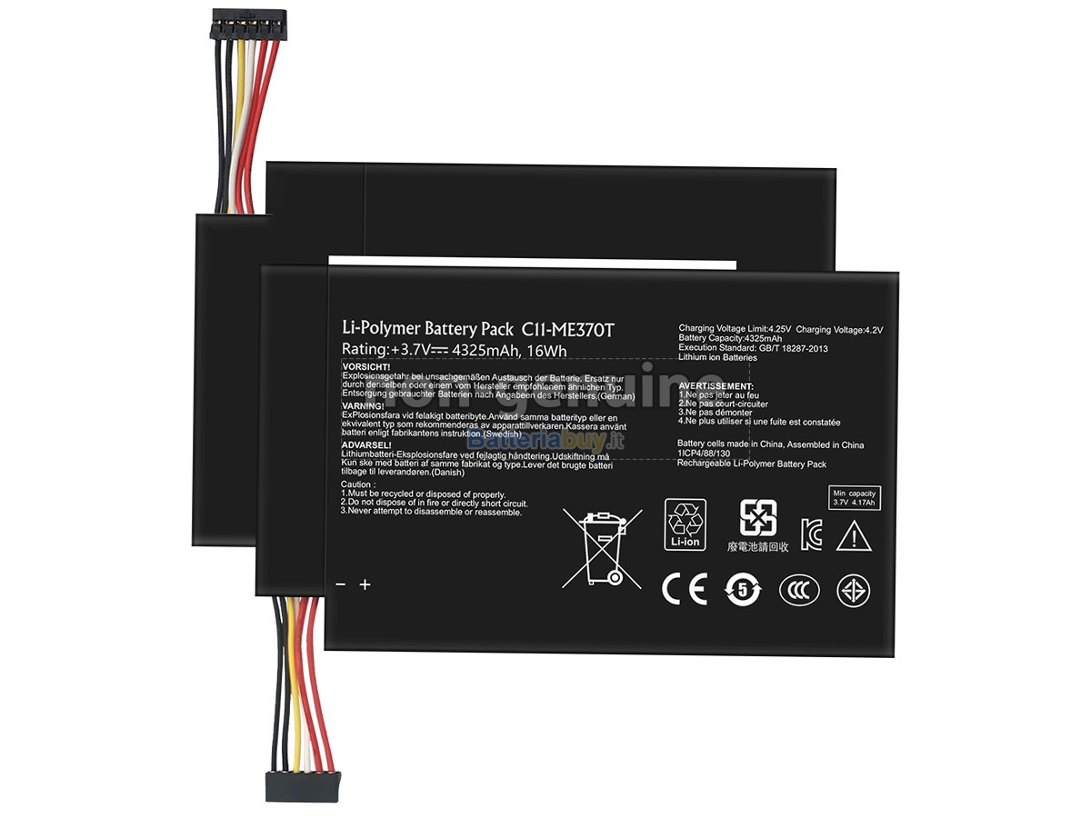 Batteria per Asus NEXUS 7 1ST GEN