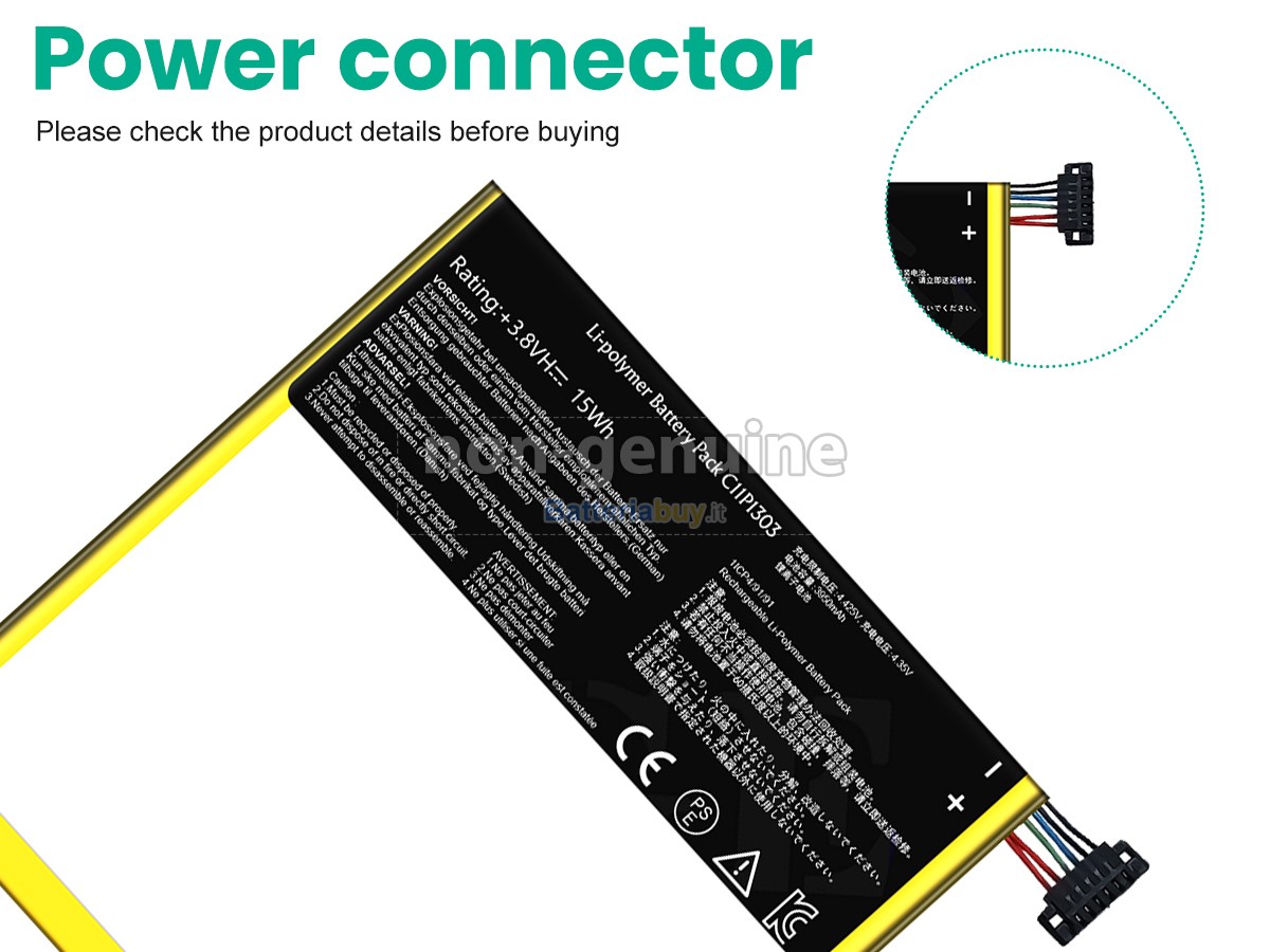 Batteria per Asus K009