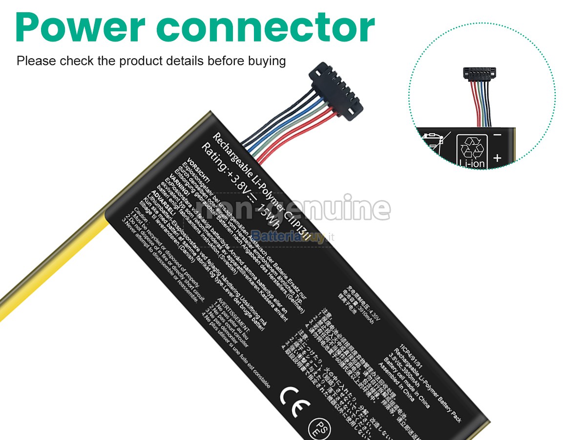 Batteria per Asus C11P1311