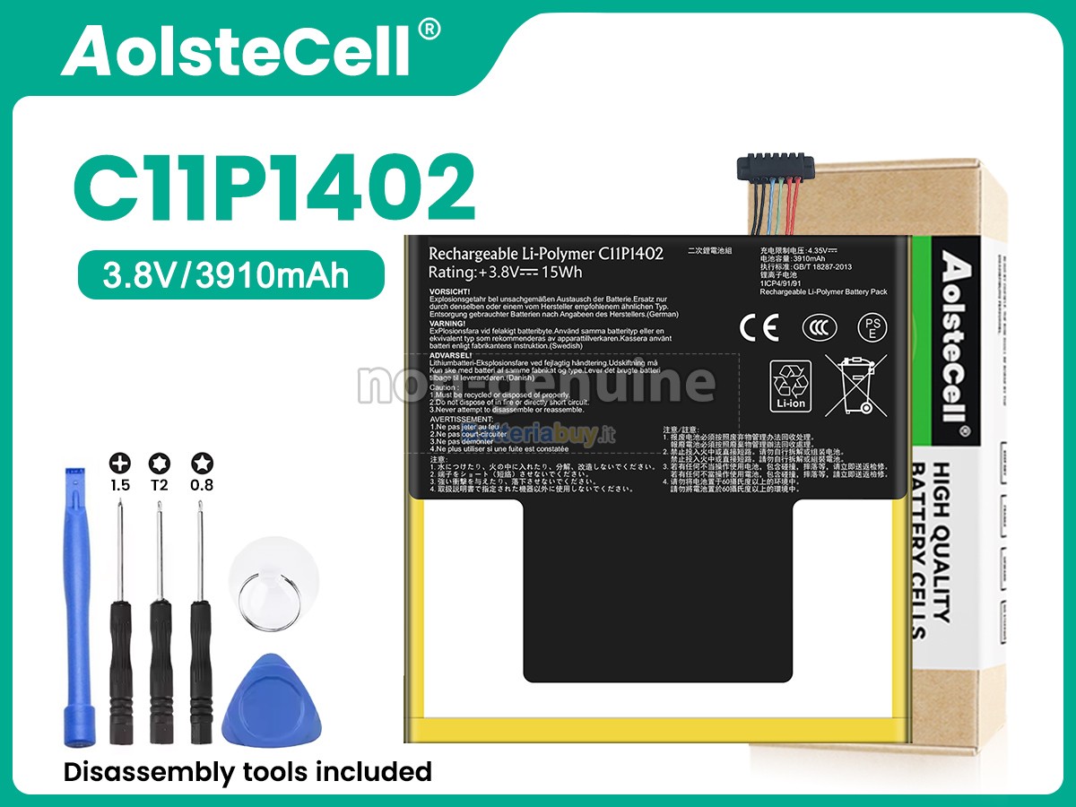 Batteria per Asus C11P1402