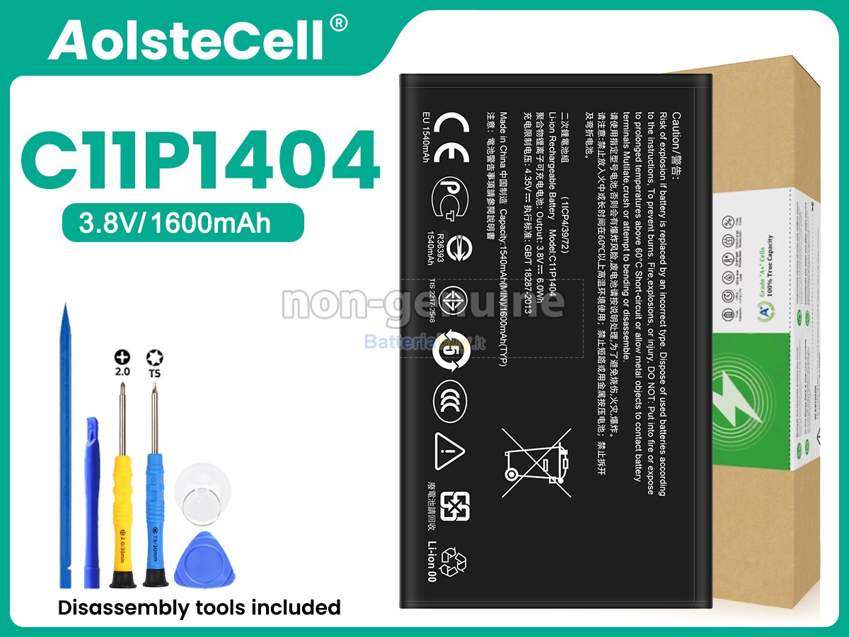 Batteria per Asus C11P1404