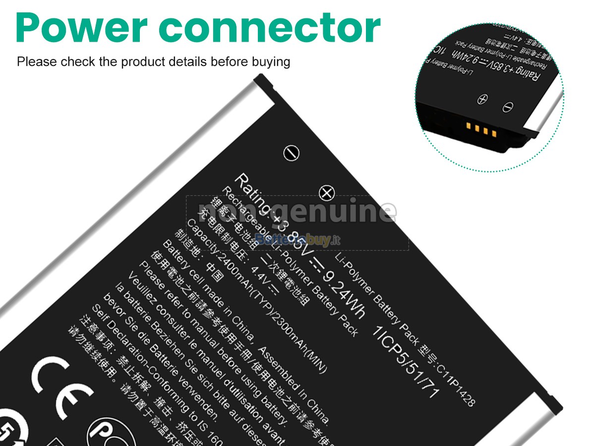 Batteria per Asus ZENFONE 2 MINI