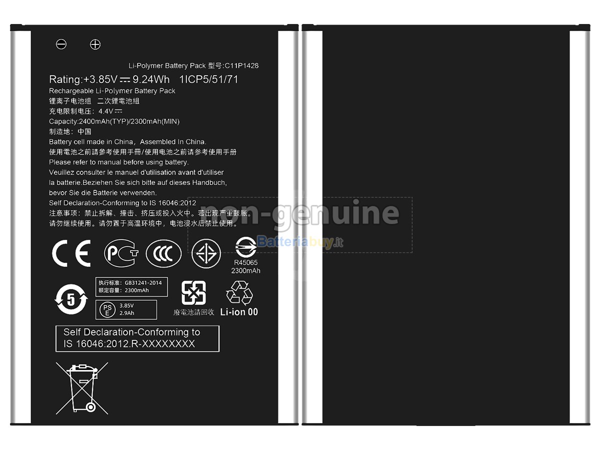 Batteria per Asus ZENFONE 2 MINI