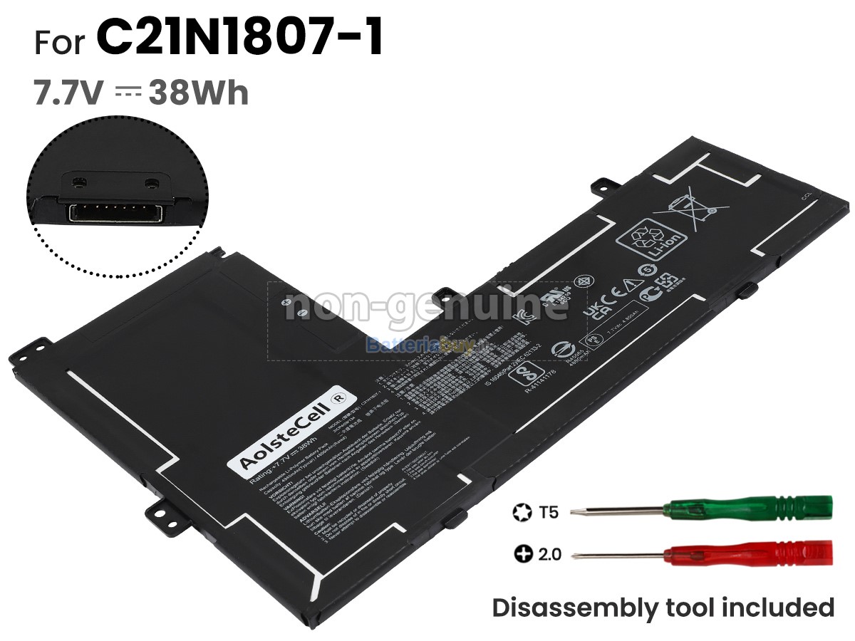 Batteria per Asus Chromebook CX1400CNA-EB0141