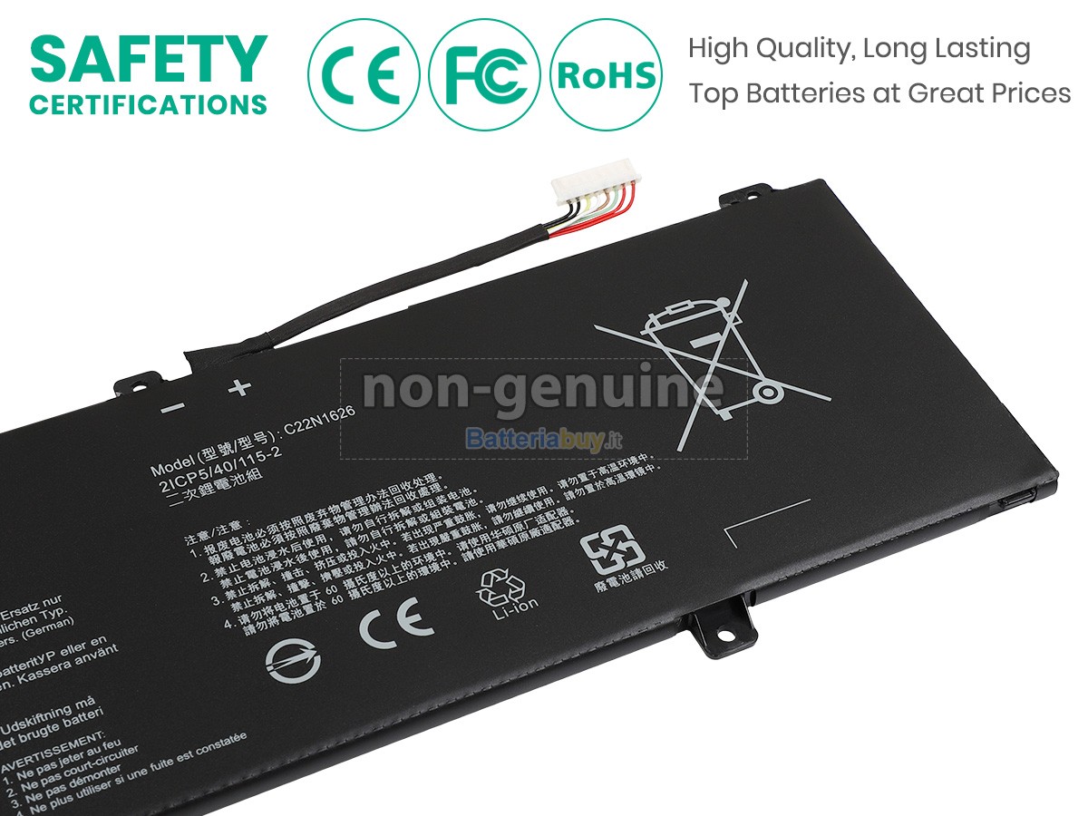 Batteria per Asus Chromebook Flip C213NA-BW0037