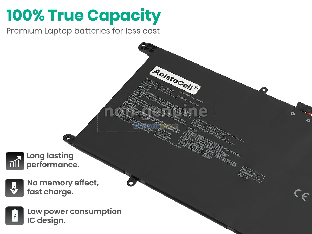 Batteria per Asus ZenBook S 13 OLED UX5304VA-NQ027W