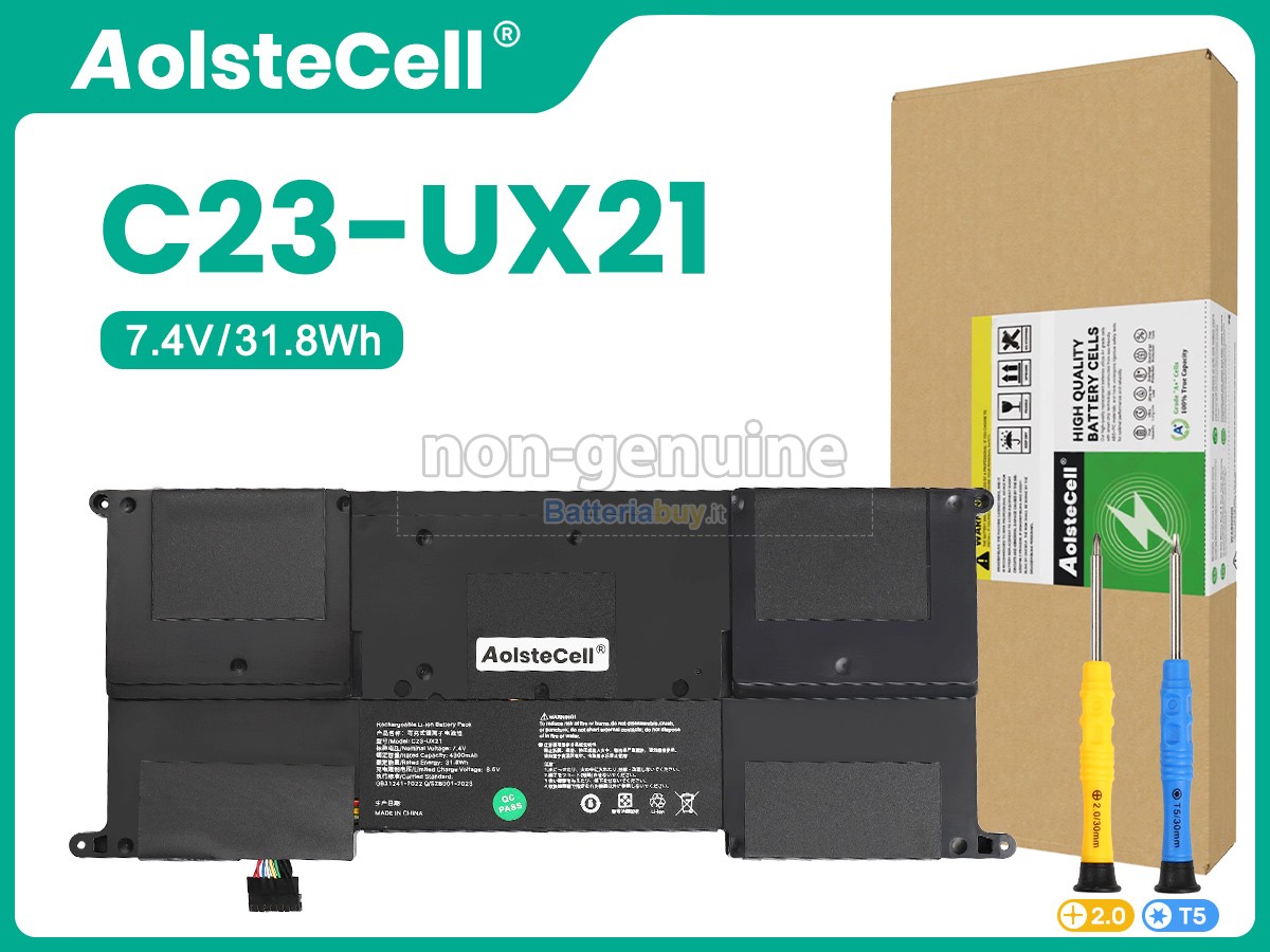 Batteria per Asus ZenBook UX21E-MA2