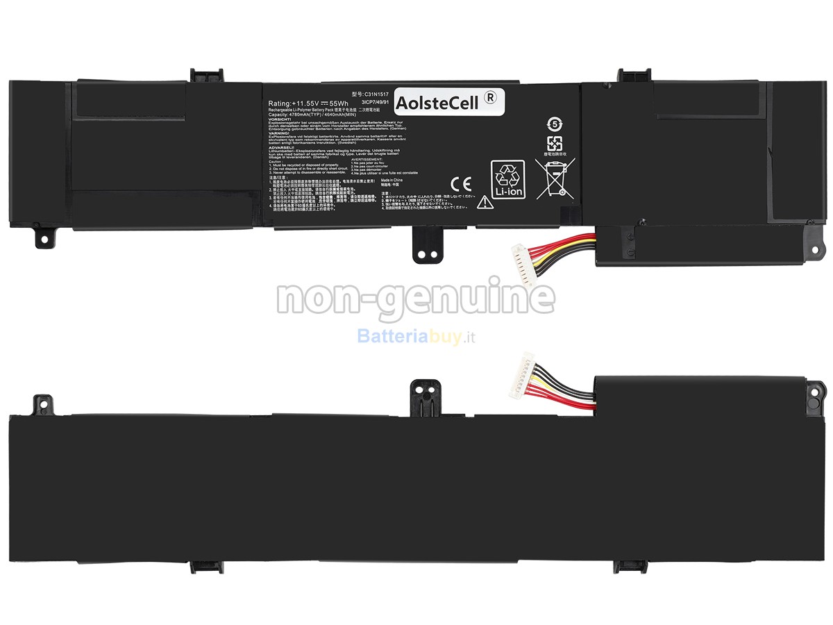 Batteria per Asus VivoBook Flip TP301UJ-C4014T