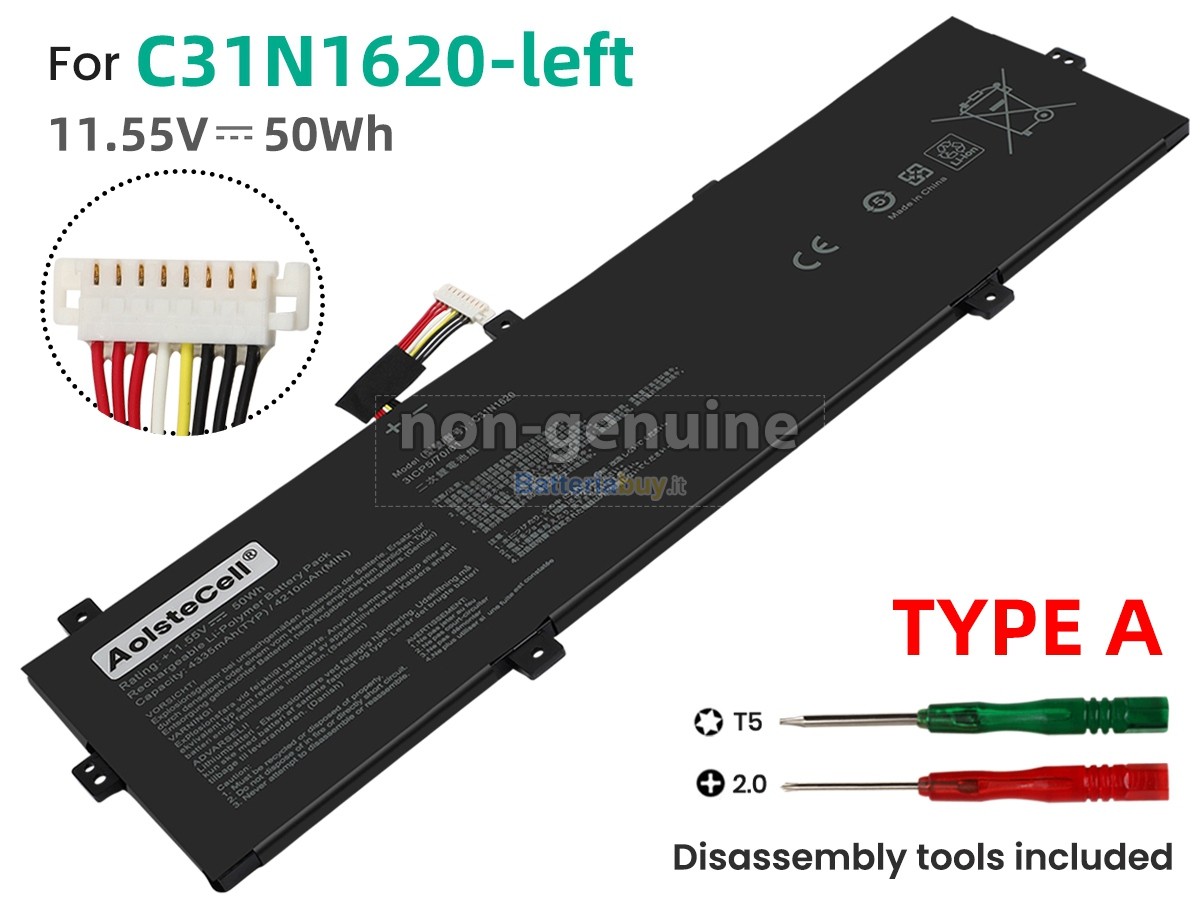 Batteria per Asus C31POJ1