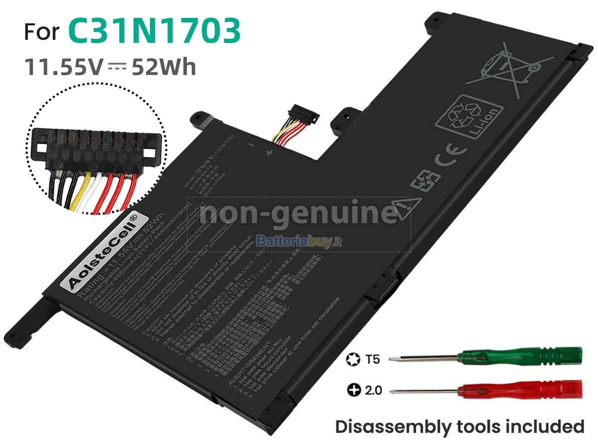 Batteria per Asus 0B200-02650100