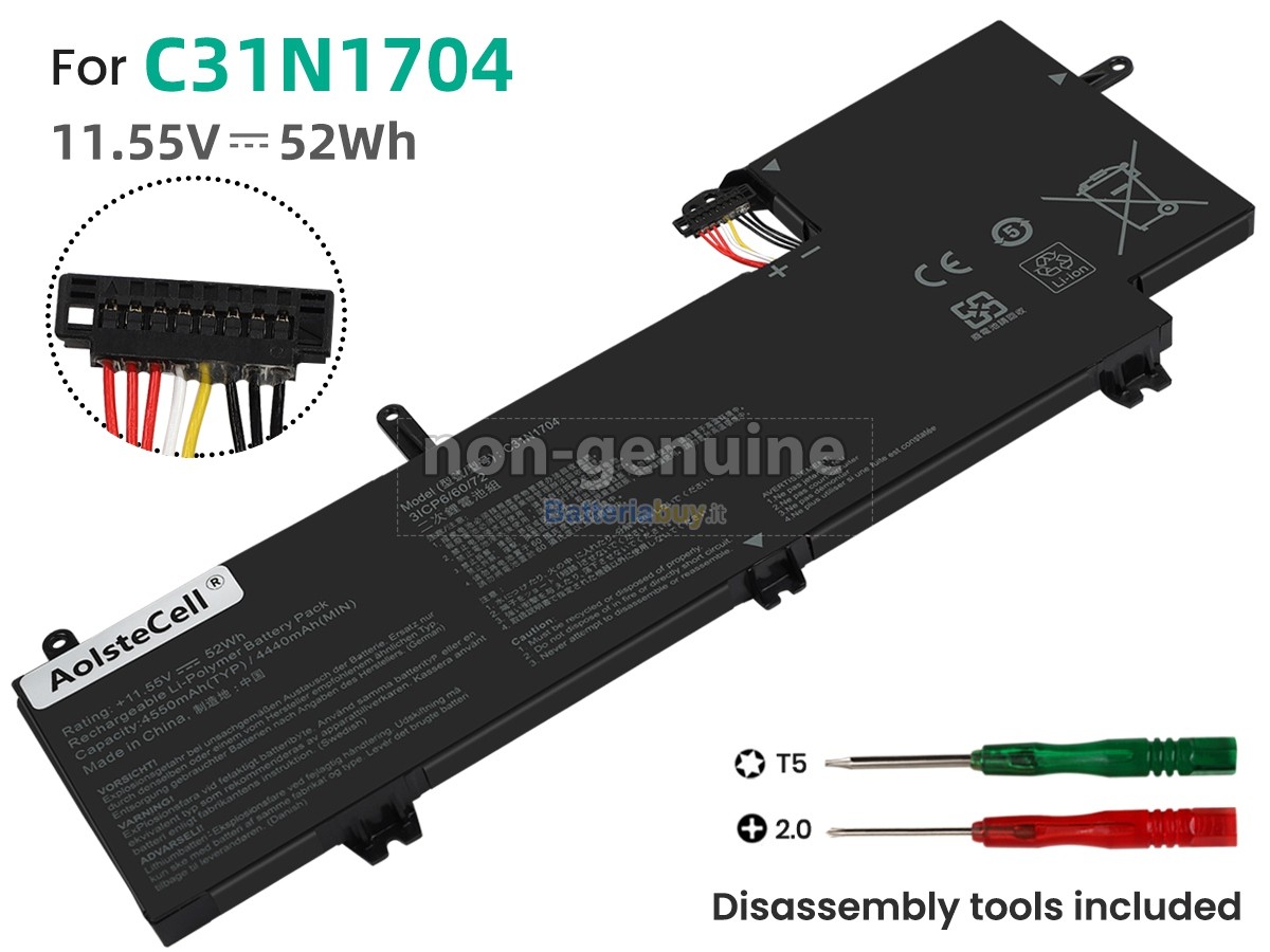Batteria per Asus ZenBook Flip UX561UD-E2019T