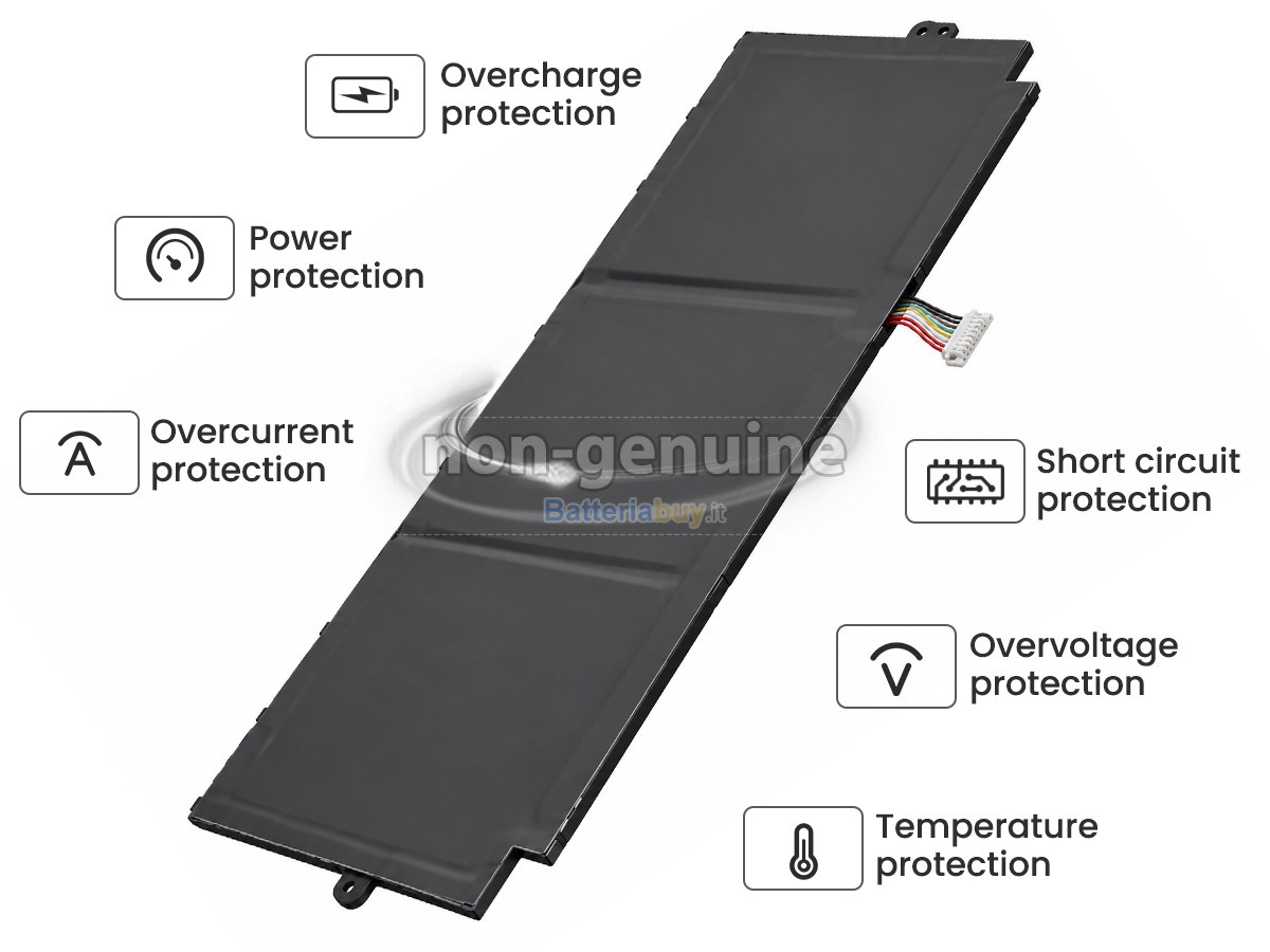 Batteria per Asus Chromebook Flip C433TA-AJ0199