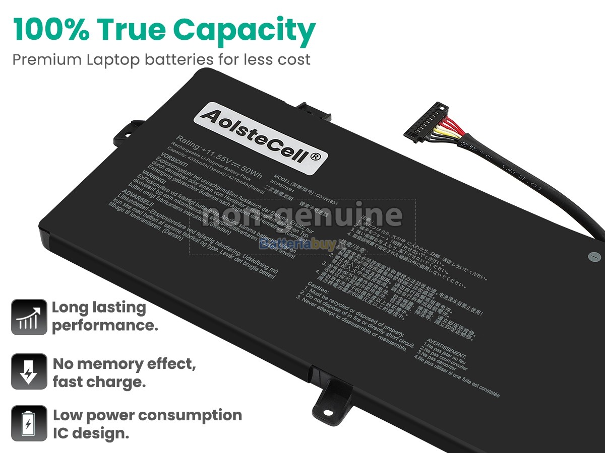 Batteria per Asus Pro P3540FA-EJ0185