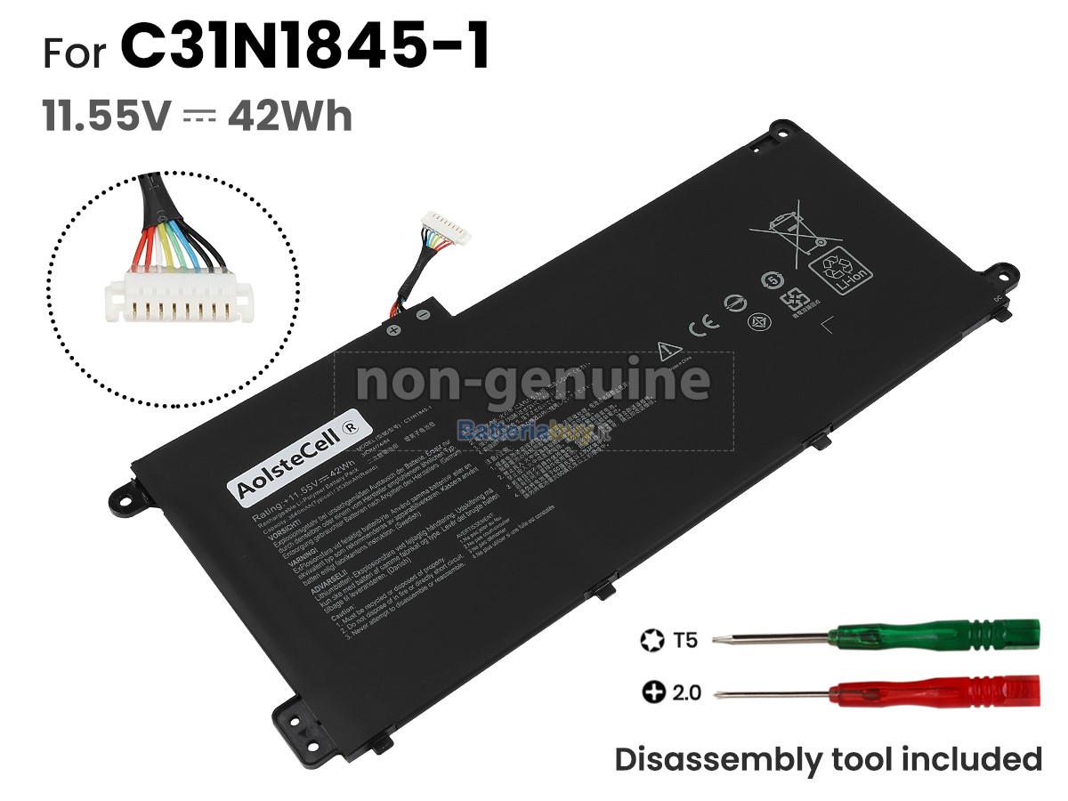 Batteria per Asus Chromebook Flip C436FFA-E10309