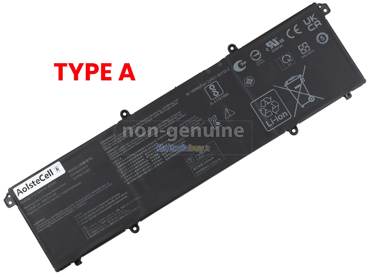 Batteria per Asus VivoBook Pro 15 OLED M3500QA