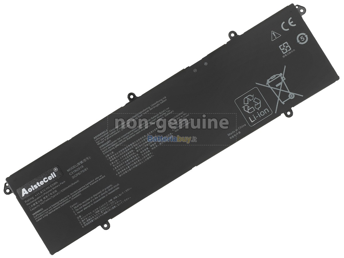 Batteria per Asus C31N2019-A