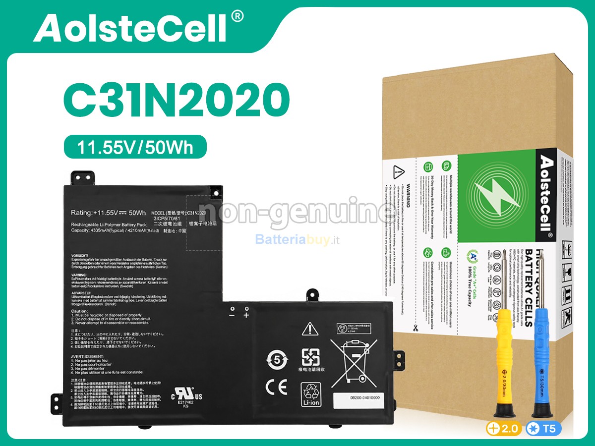 Batteria per Asus C31N2020