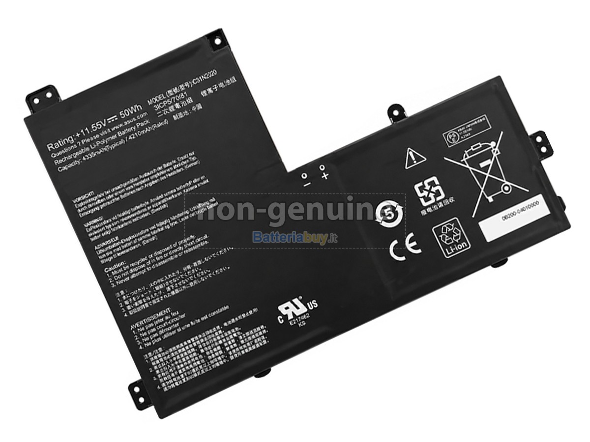 Batteria per Asus C31N2020