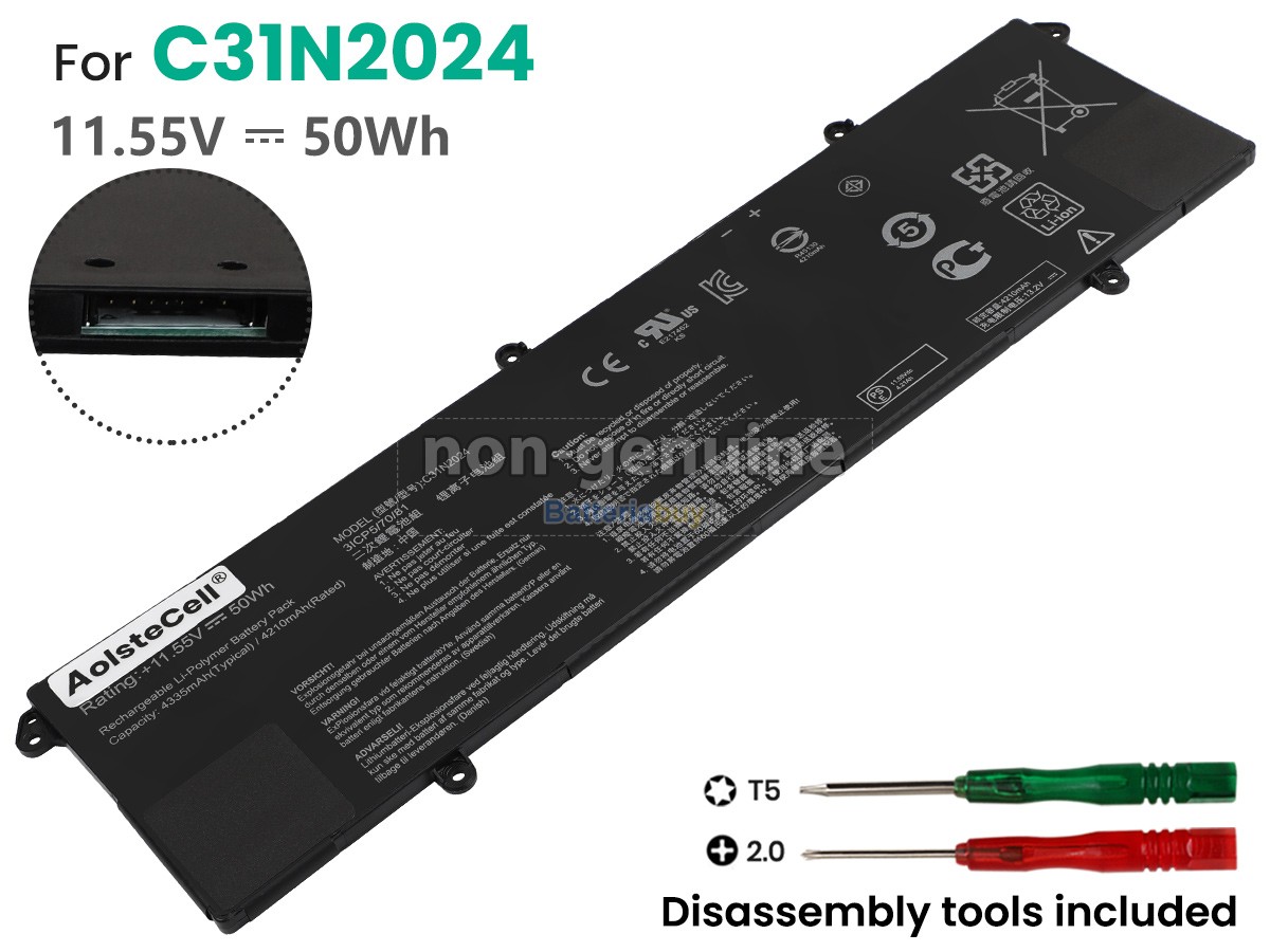 Batteria per Asus VivoBook Pro 14X OLED N7400PC-KM024T