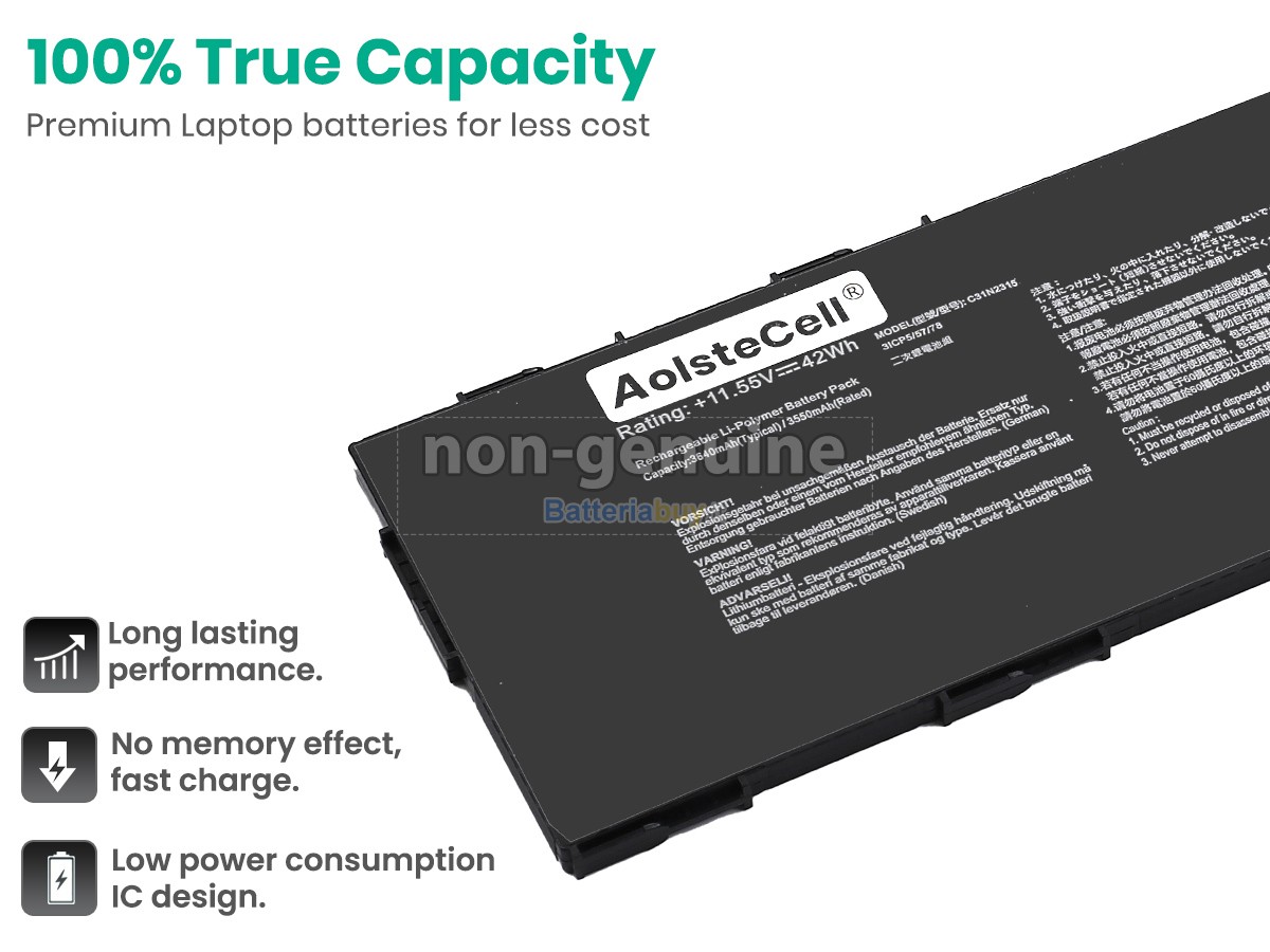 Batteria per Asus 0B200-04600000
