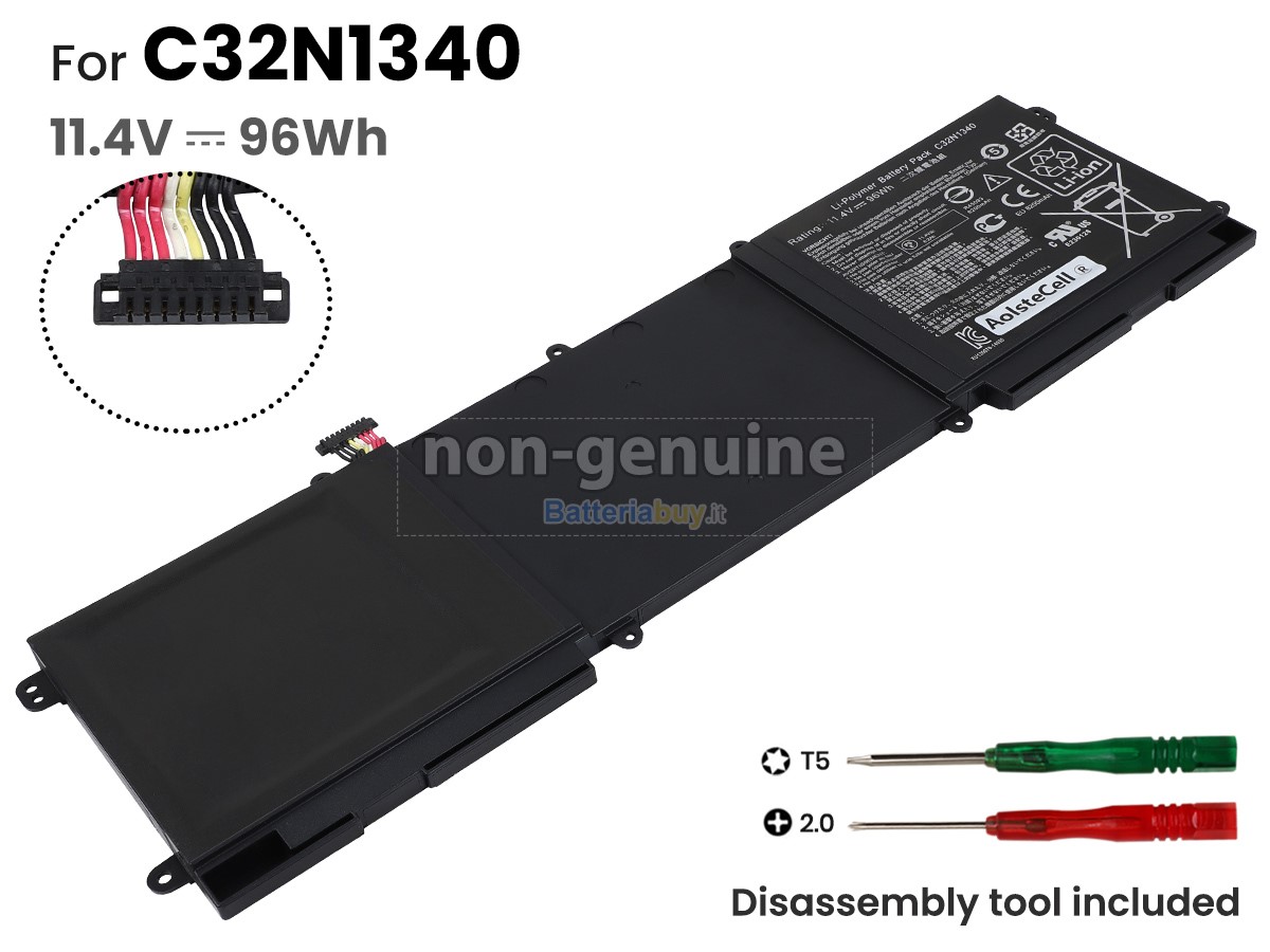 Batteria per Asus ZenBook NX500JK-DR005H