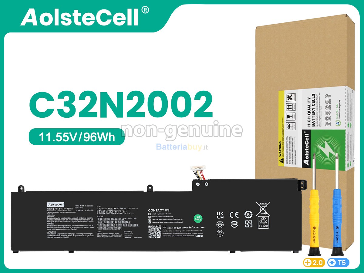 Batteria per Asus ZenBook Flip 15 UX564PH-EZ007R