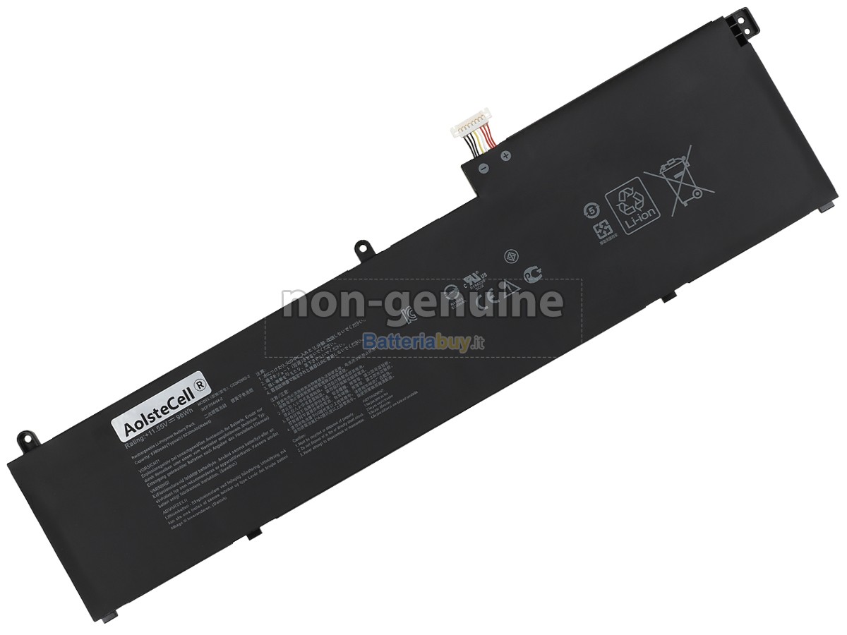 Batteria per Asus ZenBook Pro 15 Flip OLED UP6502ZA
