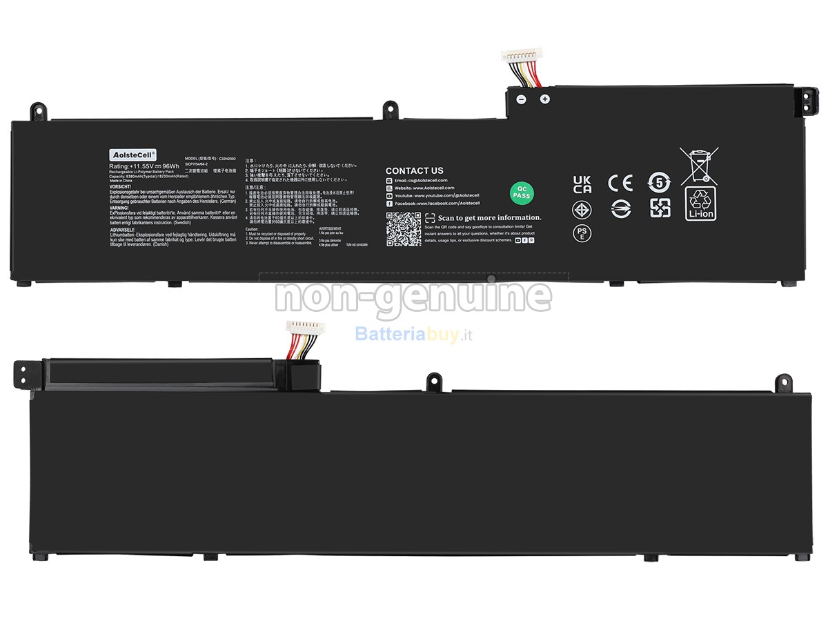 Batteria per Asus ZenBook Flip 15 UX564PH-EZ007R