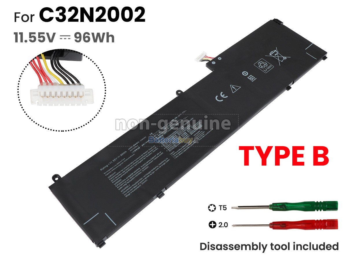 Batteria per Asus ZenBook Pro 15 OLED UM535QA