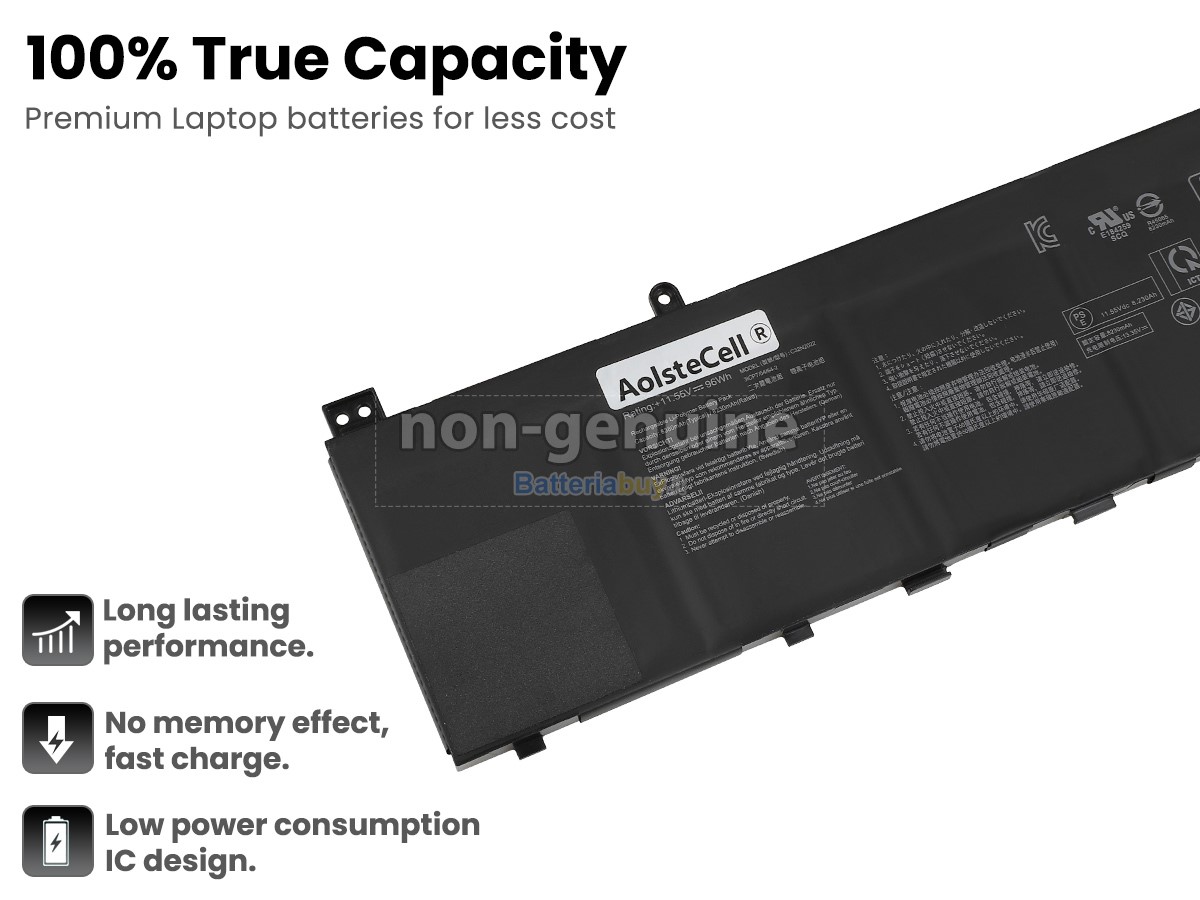 Batteria per Asus VivoBook Pro 16X OLED M7600QC-DH79-CA