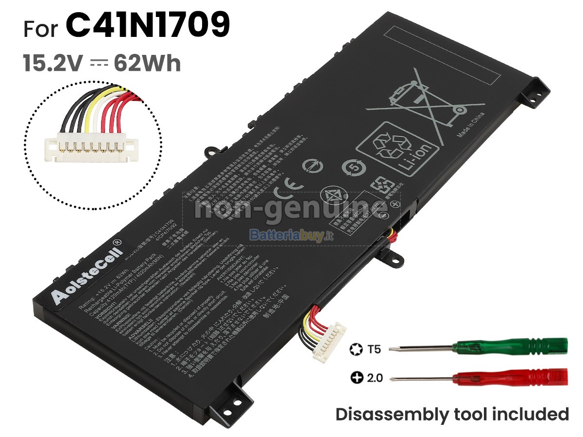 Batteria per Asus Rog GL503VS