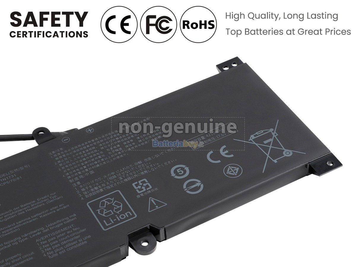 Batteria per Asus Rog STRIX GL504GM-ES152T