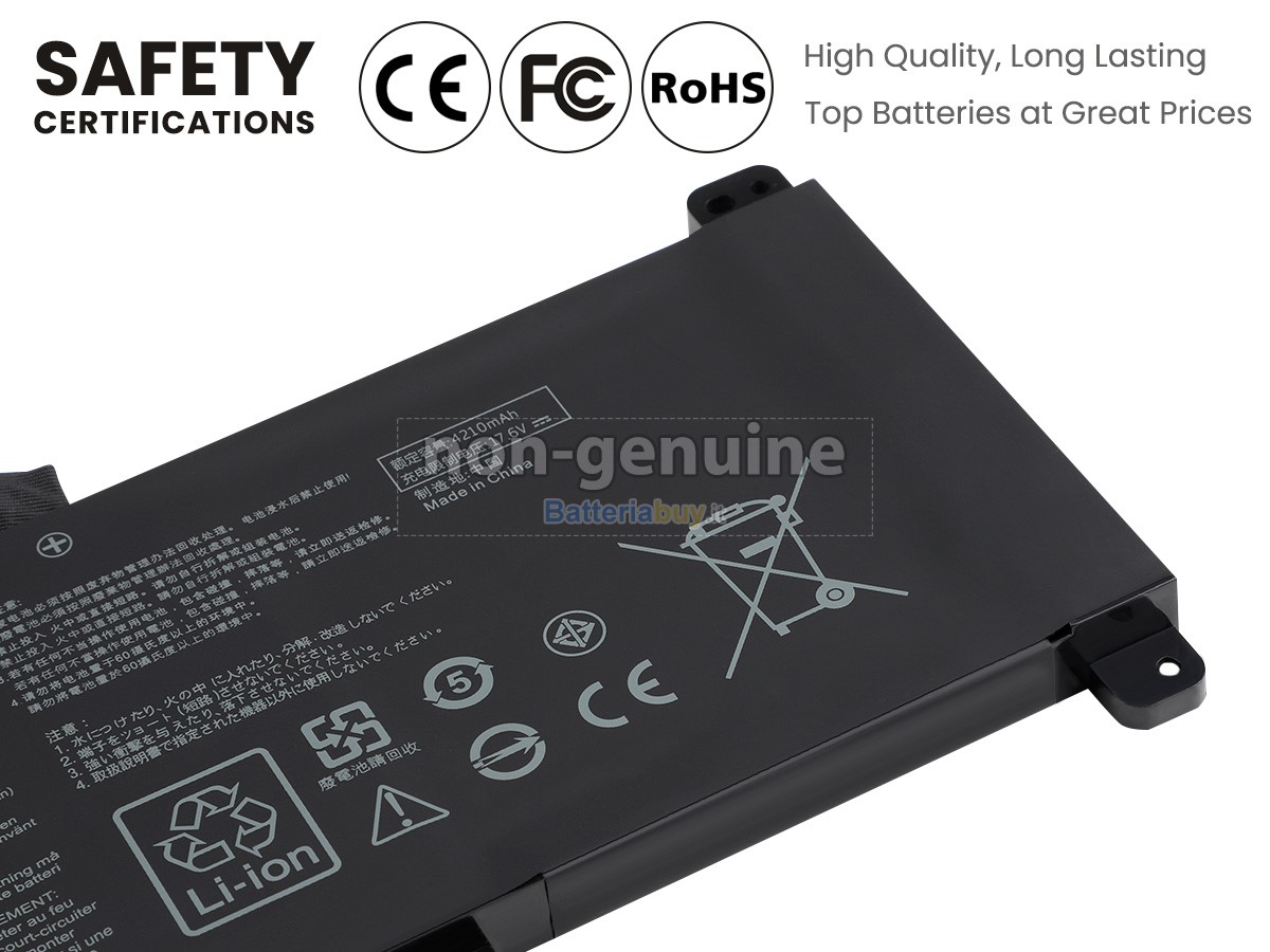 Batteria per Asus Rog STRIX SCAR II GL704GW-PS71