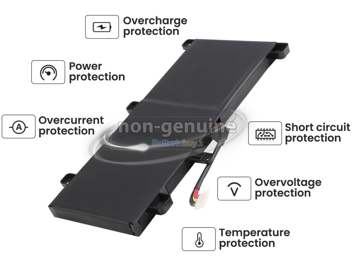Batteria per Asus Rog STRIX SCAR II GL704GW-PS71
